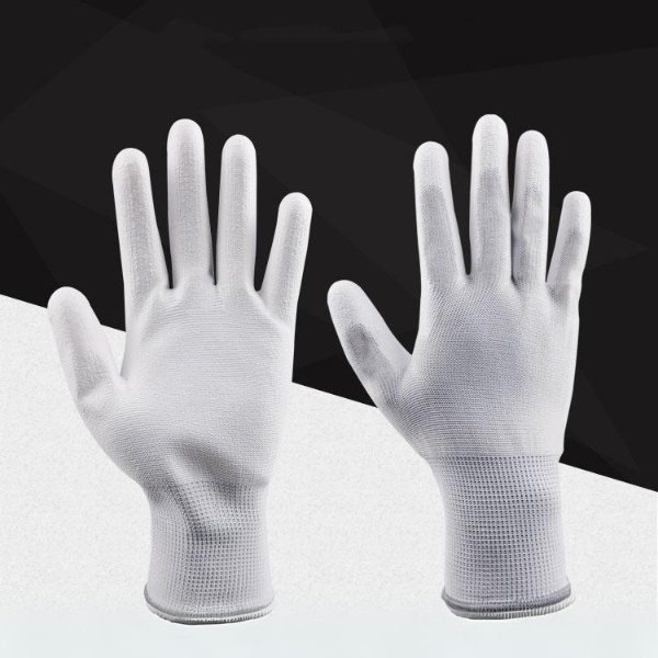 Găng Tay Sợi Nylon Phủ PU Lòng Bàn Tay