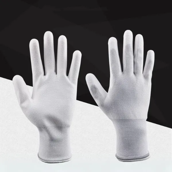 Găng Tay Sợi Nylon Phủ PU Lòng Bàn Tay