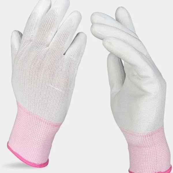 Găng Tay Sợi Nylon Phủ PU Lòng Bàn Tay