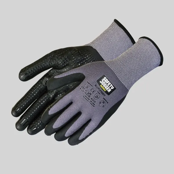 Găng Tay Safety Jogger Allflexdot Phủ Chấm Nitrile Chống Trượt