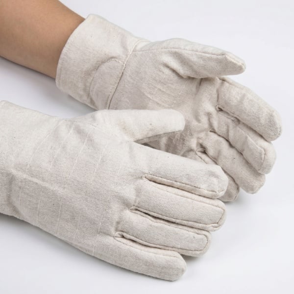 Găng Tay Vải Bạt 90 Gram Có Lót Trong Chống Mài Mòn Siêu Bền Cho Công Trường Và Cơ Khí