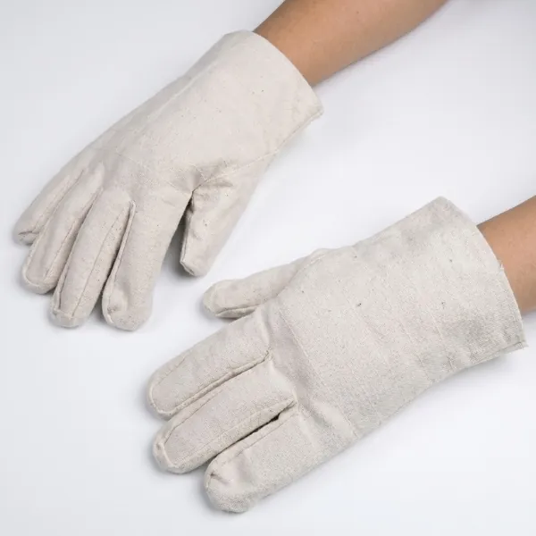 Găng Tay Vải Bạt 90 Gram Có Lót Trong Chống Mài Mòn Siêu Bền Cho Công Trường Và Cơ Khí