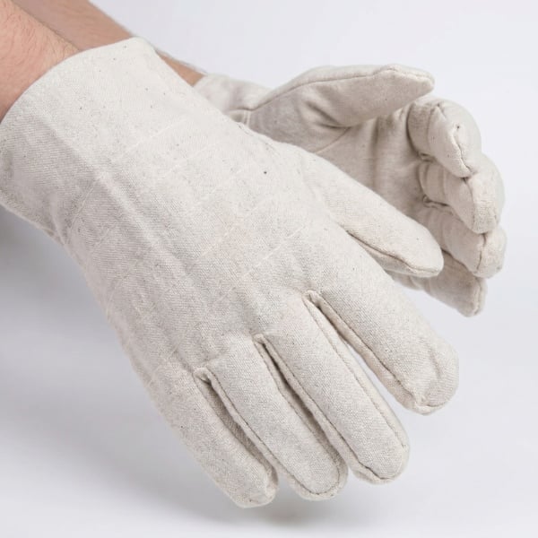 Găng Tay Vải Bạt 90 Gram Có Lót Trong Chống Mài Mòn Siêu Bền Cho Công Trường Và Cơ Khí
