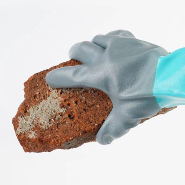 Găng tay bảo hộ Nitrile dài chống thấm nước, chống cắt, chống dầu và hóa chất