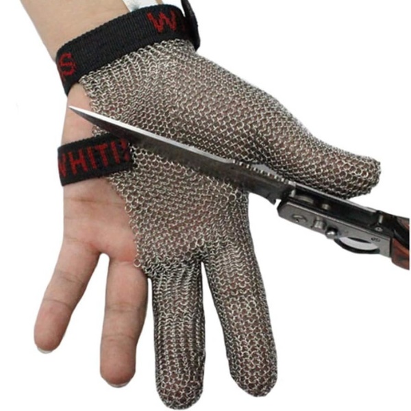 Găng tay chống cắt 3 ngón Whiting Davis bằng Inox 316L