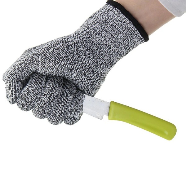 Găng tay chống cắt cấp độ 5 HPPE-2 viền đen