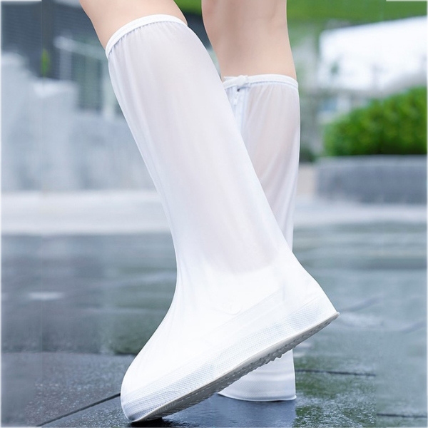 BỌC GIÀY ĐI MƯA PVC CAO 40CM CHỐNG THẤM NƯỚC CHỐNG TRƠN TRƯỢT