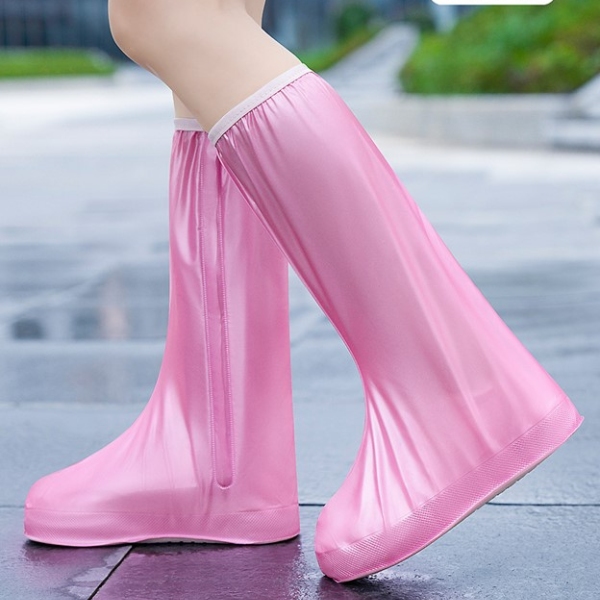 BỌC GIÀY ĐI MƯA PVC CAO 40CM CHỐNG THẤM NƯỚC CHỐNG TRƠN TRƯỢT