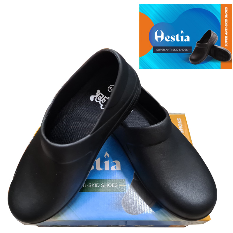 GIÀY BẢO HỘ ĐẦU BẾP HESTIA SIÊU NHẸ, CHỐNG TRƯỢT TỐT, MANG CỰC ÊM CHÂN