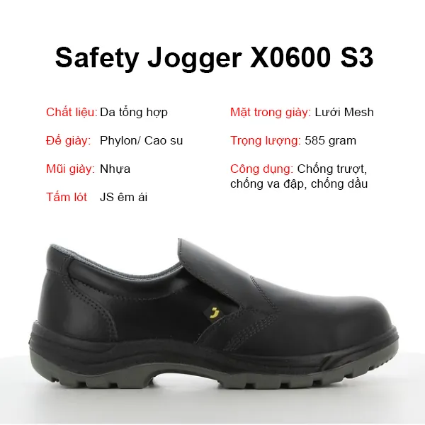 GIÀY BẢO HỘ BẾP JOGGER DOLCE S3 SRC