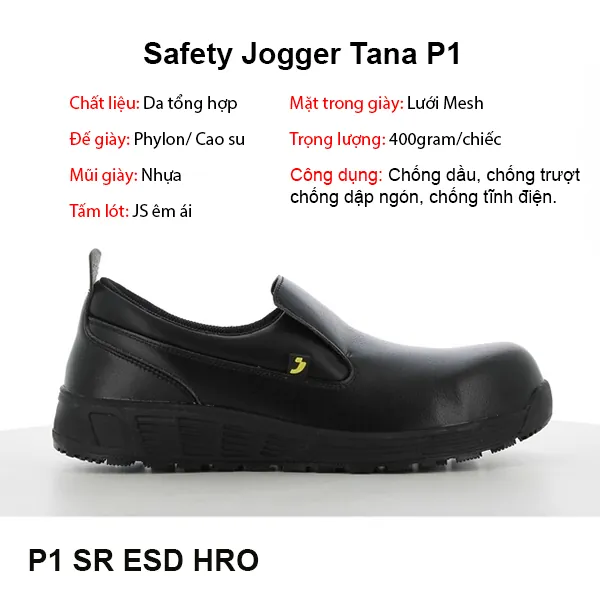 GIÀY BẢO HỘ BẾP JOGGER DOLCE S3 SRC