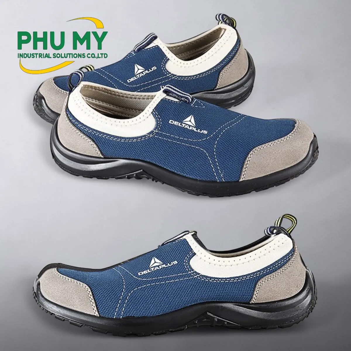 GIÀY BẢO HỘ KHÔNG DÂY DELTA PLUS MIAMI S1P