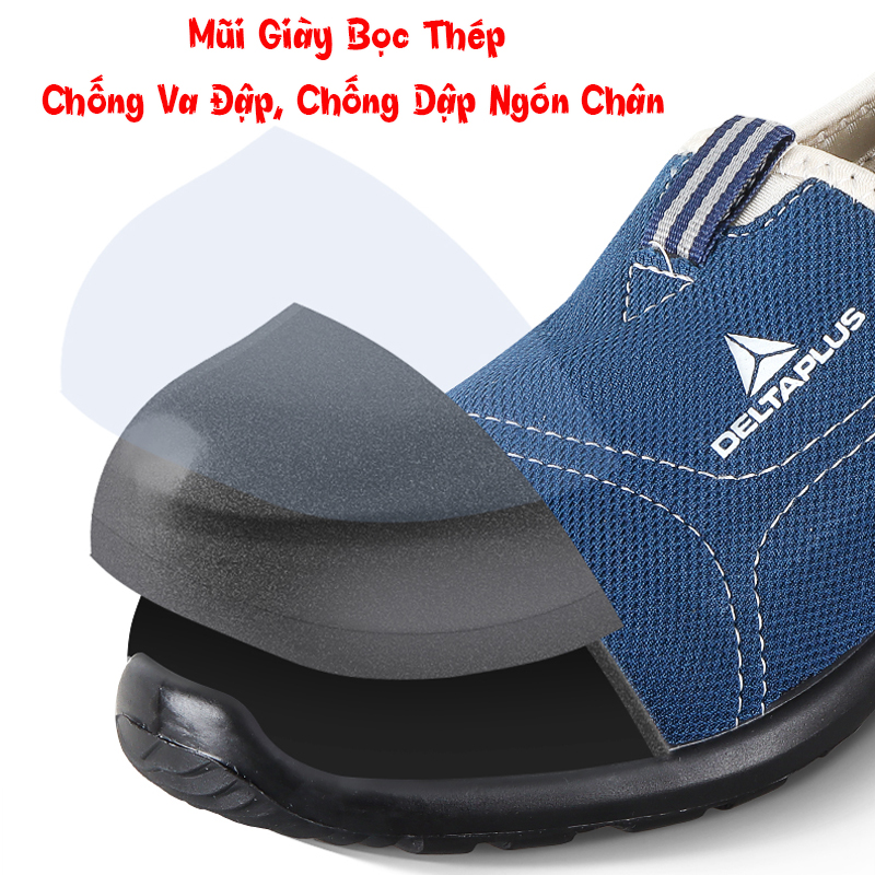 GIÀY BẢO HỘ KHÔNG DÂY DELTA PLUS MIAMI S1P