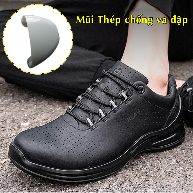 GIÀY BẢO HỘ LAO ĐỘNG CÁCH ĐIỆN 6KV KIỂU DÁNG THỜI TRANG, CHỐNG VA ĐẬP, CHỐNG ĐÂM XUYÊN, THOÁNG KHÍ (MÃ 310)