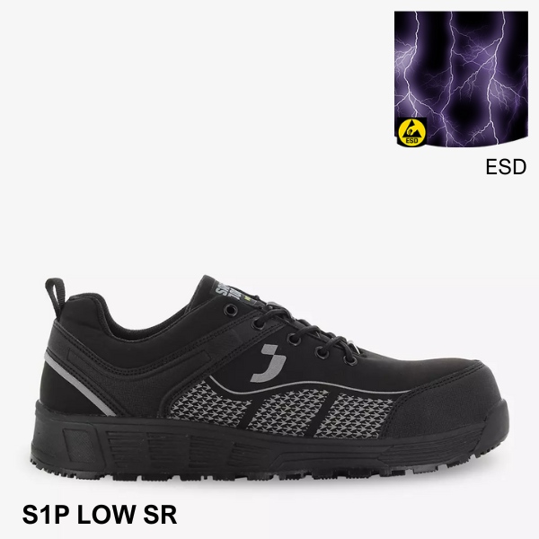 GIÀY BẢO HỘ SAFETY JOGGER MILOS S1P LOW SIÊU NHẸ CHỐNG TĨNH ĐIỆN