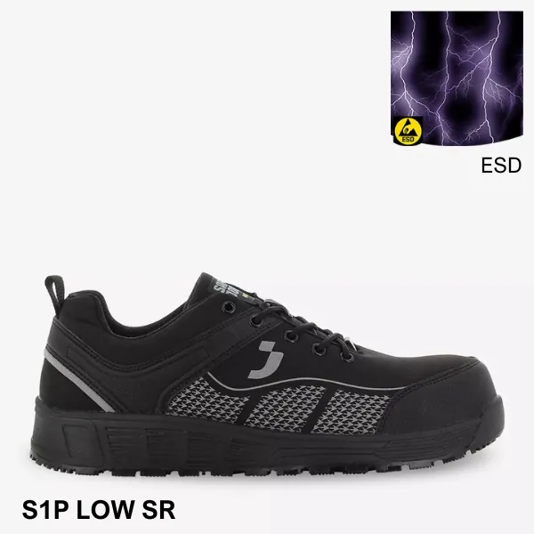 GIÀY BẢO HỘ SAFETY JOGGER MILOS S1P LOW SIÊU NHẸ CHỐNG TĨNH ĐIỆN