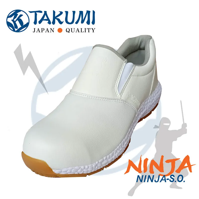 GIÀY BẢO HỘ TAKUMI NINJA S.O KHÔNG DÂY BUỘC MŨI THÉP CHỐNG VA ĐẬP ĐẾ CHỐNG DẦU CHỐNG TRƠN TRƯỢT CHỐNG TĨNH ĐIỆN