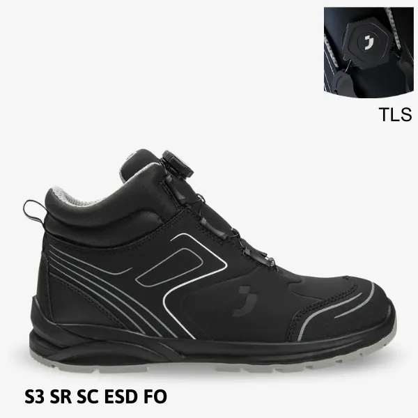 GIÀY BẢO HỘ THỂ THAO NAM JOGGER CADOR S3 MID TLS CÓ KHÓA VẶN