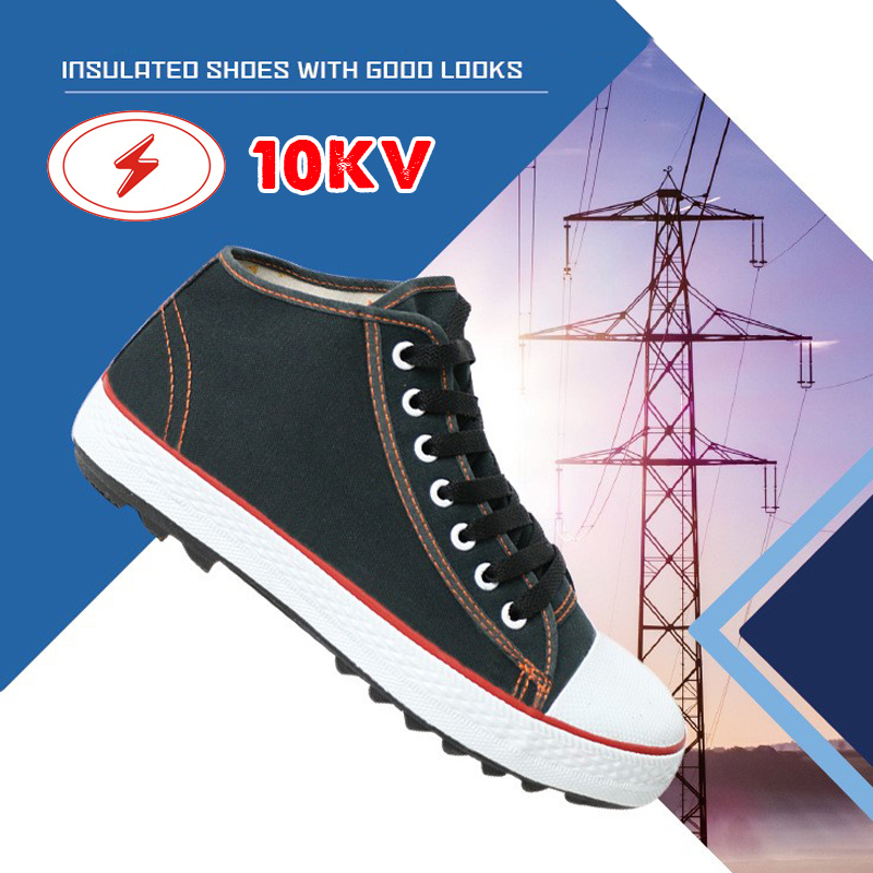 GIÀY CÁCH ĐIỆN 10KV BẰNG VẢI BẠT KIỂU DÁNG THỜI TRANG