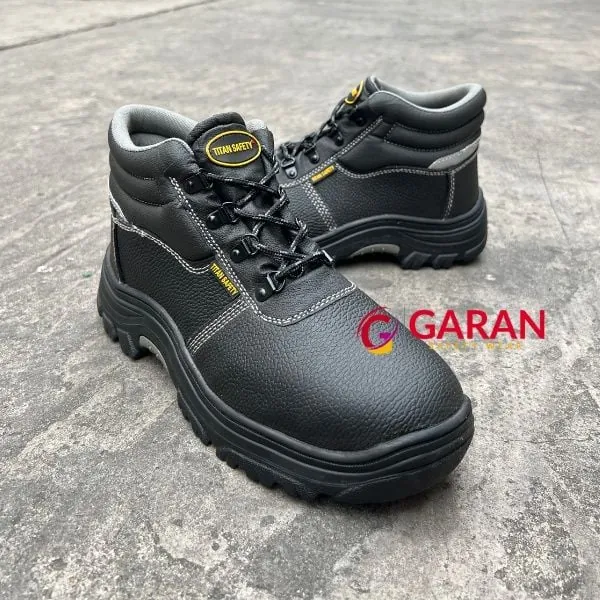 Giày Bảo Hộ Lao Động Titan Cronus S3 Mid Cao Cổ - Đế Cao Su Chống Dầu Chống Trượt