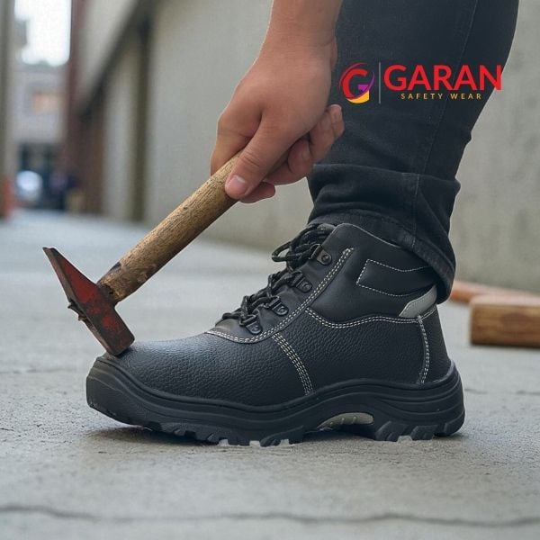 Giày Bảo Hộ Lao Động Titan Cronus S3 Mid Cao Cổ - Đế Cao Su Chống Dầu Chống Trượt