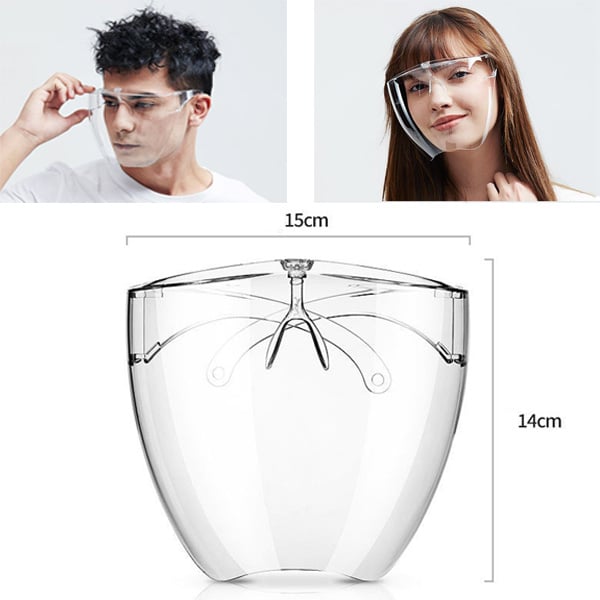 Kính Chống Giọt Bắn Face Shield Chống Dịch, Chống Bụi
