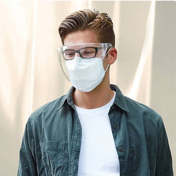 Kính Chống Giọt Bắn Face Shield Chống Dịch, Chống Bụi