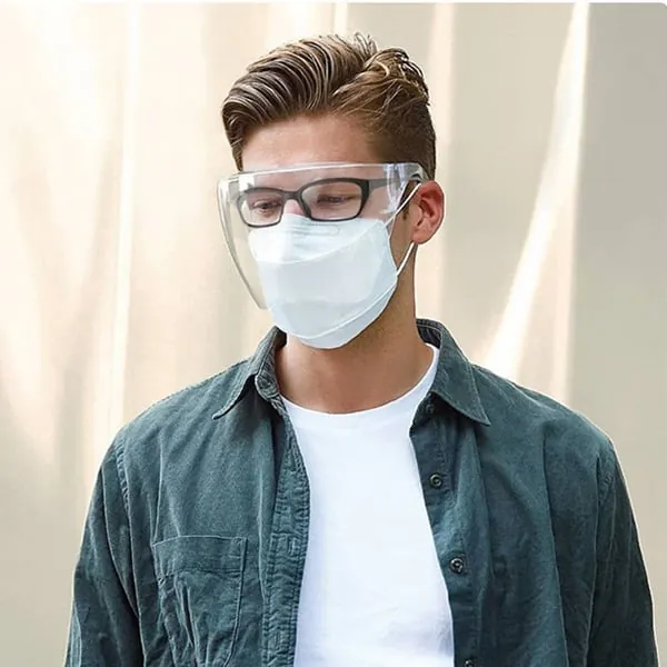Kính Chống Giọt Bắn Face Shield Chống Dịch, Chống Bụi