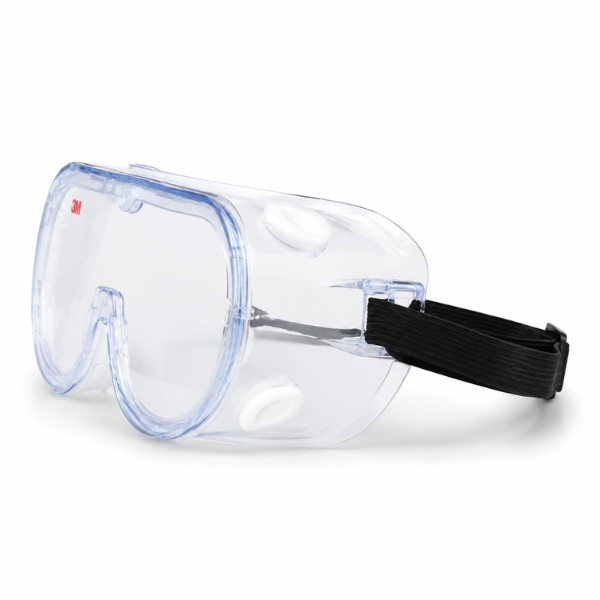 Kính Chống Hóa Chất 3M 1621 Trong Suốt – Chống Hơi Sương, Ngăn Tia UV
