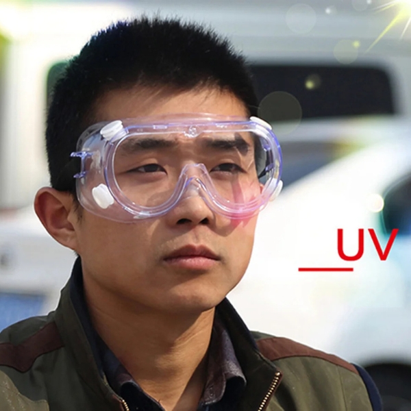Kính Chống Hóa Chất 3M 1621 Trong Suốt – Chống Hơi Sương, Ngăn Tia UV