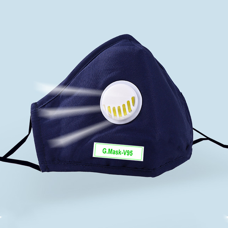 Khẩu Trang Có Van Thở Than Hoạt Tính GMask