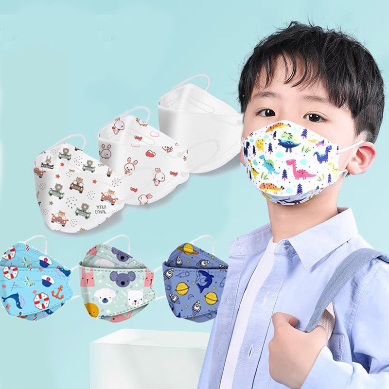Khẩu Trang Con Cá KF94 4D Mask Kháng Khuẩn, Chống Bụi