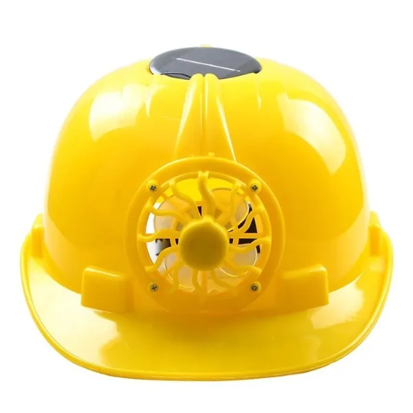 Mũ bảo hộ có quạt sử dụng năng lượng mặt trời bằng nhựa ABS cao cấp