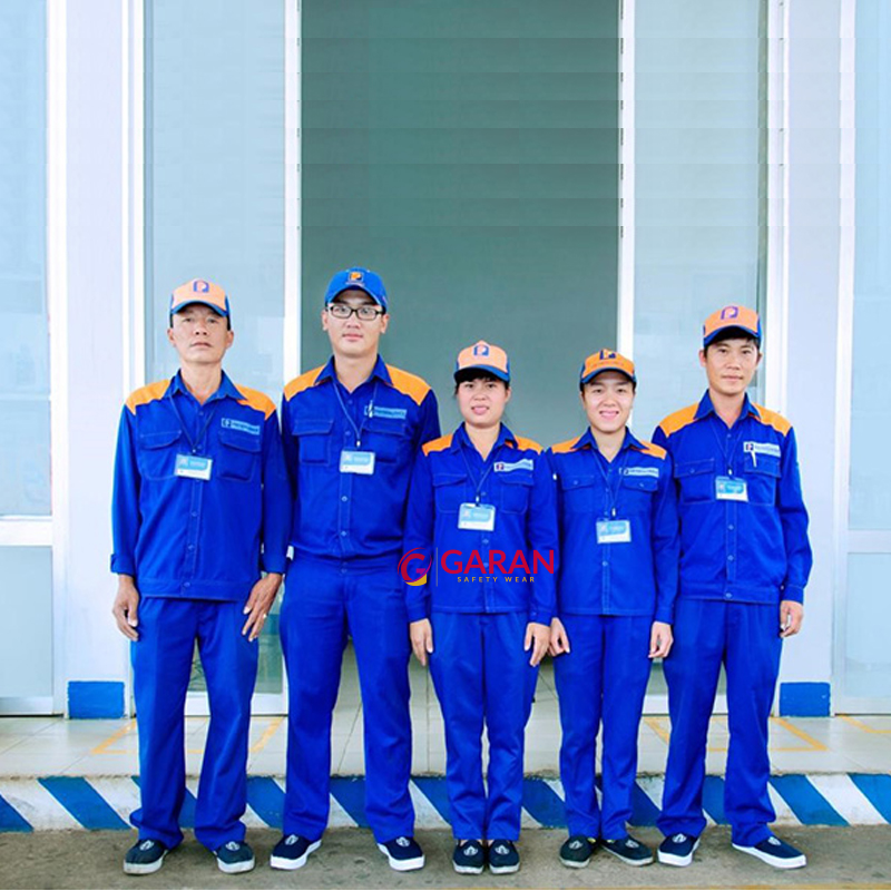 Đồng Phục Xăng Dầu, Đồng Phục Nhân Viên Bán Xăng Dầu May Sẵn Đủ Size Thoáng Mát, Thấm Hút Mồ Hôi