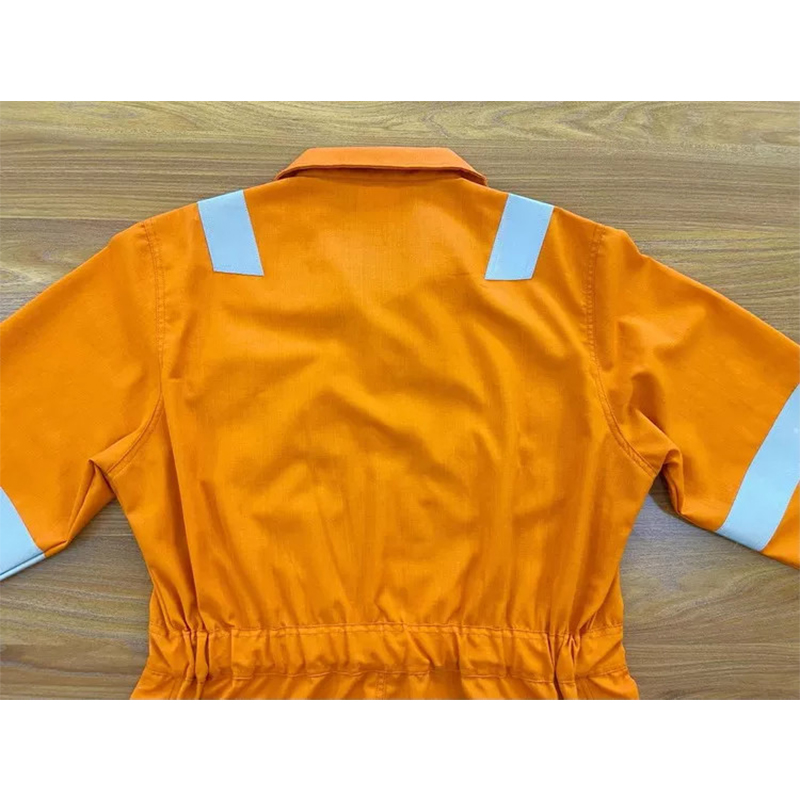 Bộ Quần Áo Chống Cháy, Chịu Nhiệt Liền Quần Vải Chống Cháy Aramid IIIA Có Phản Quang