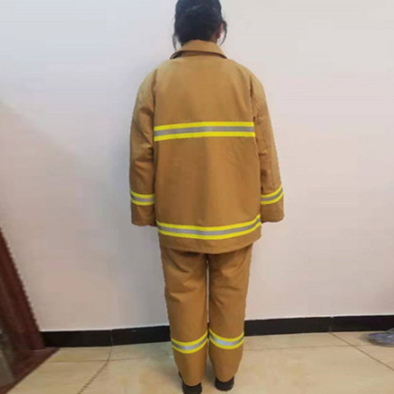 Quần Áo Bảo Hộ Chống Cháy Chịu Nhiệt Độ Cao Cho Lính Cứu Hỏa