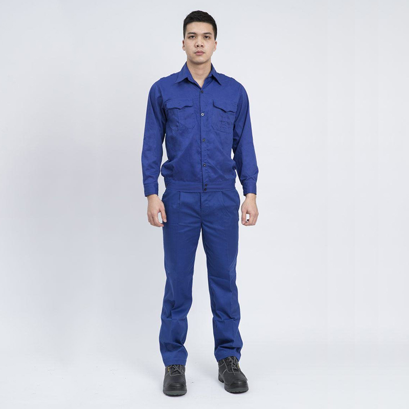 Quần Áo Bảo Hộ Cho Kỹ Sư Công Nhân Vải Kaki Khó Bám Bụi, Không Xù, Không Phai Màu DN06, DN08, DN09