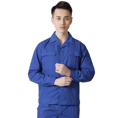 Quần Áo Bảo Hộ Kaki 6535 Thoáng Mát, Thấm Hút Mồ Hôi