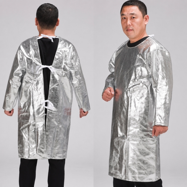 Quần Áo Cách Nhiệt, Tạp Dề Chịu Nhiệt Chống Cháy 1000 Độ C Chống Mài Mòn, Chống Nhăn Cao