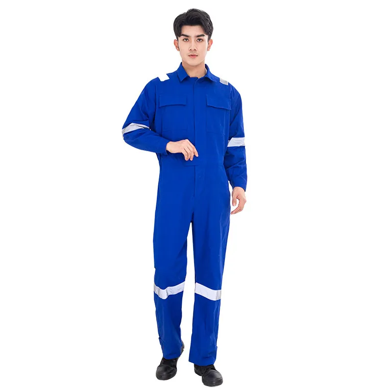 Quần áo bảo hộ cao cấp bằng 100% cotton chống cháy chống tĩnh điện chống bụi đủ size