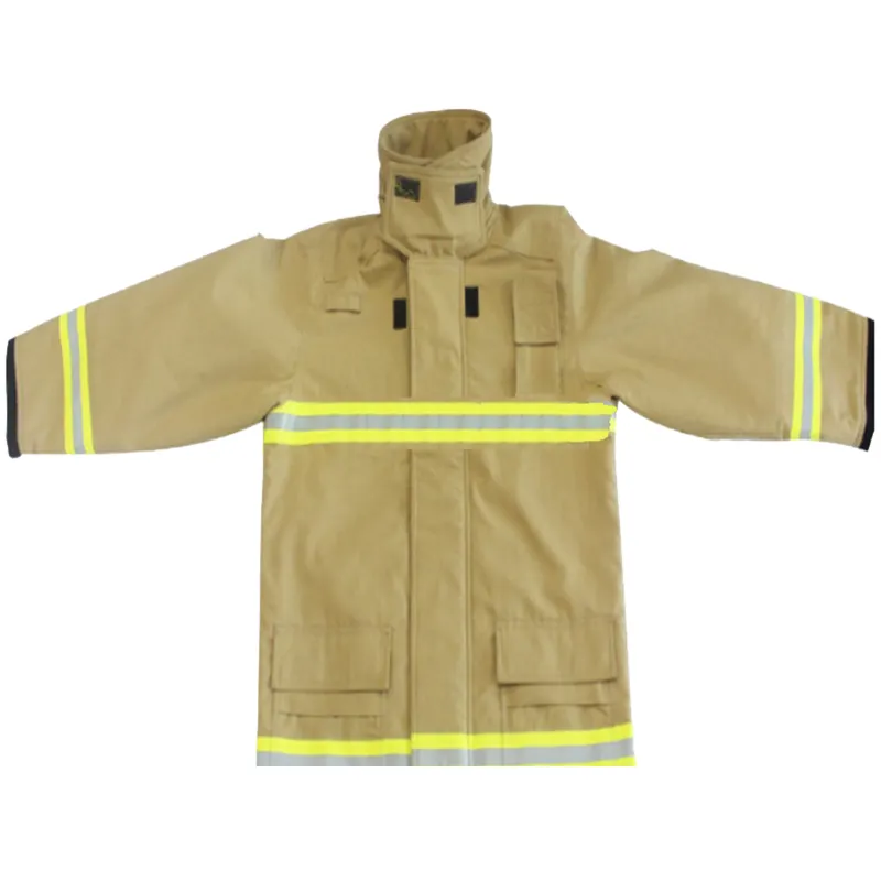 Quần áo bảo hộ phòng cháy chữa cháy Aramid thoáng khí cho lính cứu hỏa kiểu Mỹ
