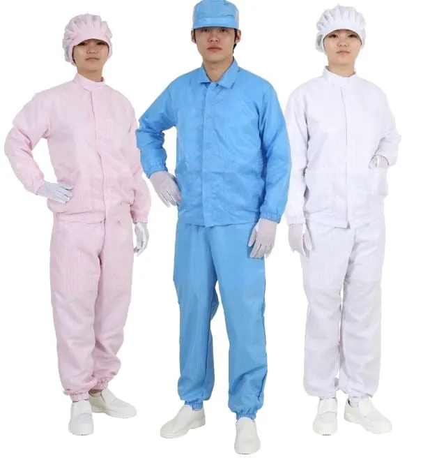 Quần áo chống tĩnh điện phòng sạch công nghệ Hàn Quốc