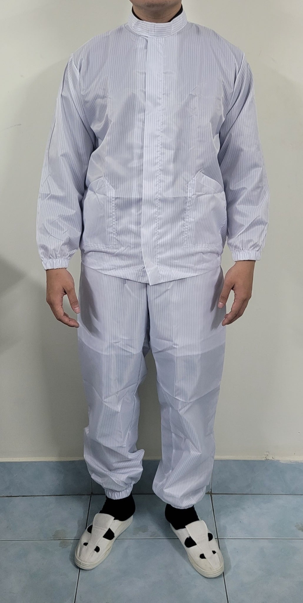 Quần áo chống tĩnh điện phòng sạch công nghệ Hàn Quốc