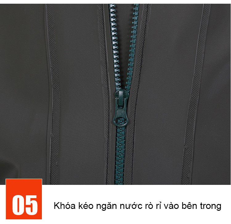 Quần Liền Ủng Lội Nước Có Mũ Trùm Đầu Chống Thấm Nước Toàn Thân